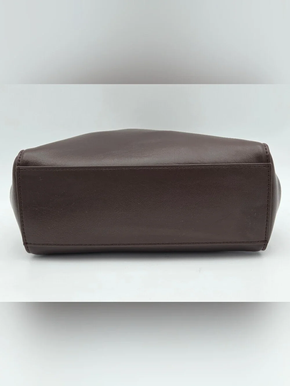 JW PEI Lucia Classic Top Handle Bag In Dark Brown